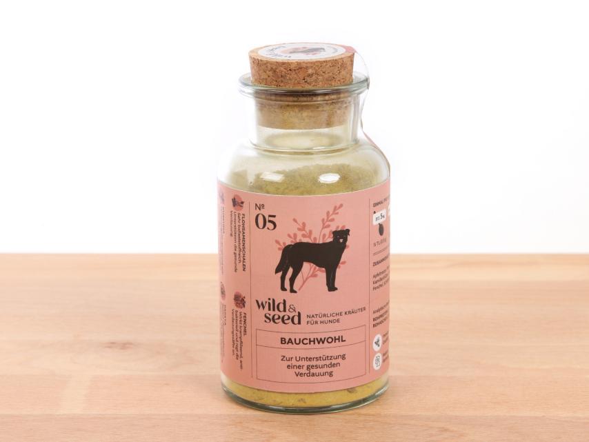 Wild & Seed Bauchwohl Kräutermischung für Hunde 1