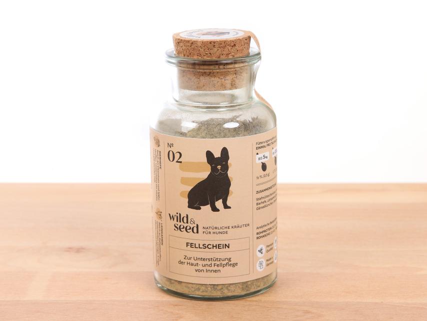 Wild & Seed Fellschein Kräutermischung für Hunde 1