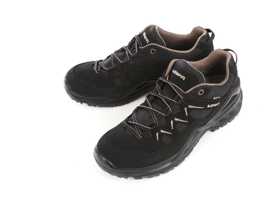 Lowa Sirkos Evo GTX® lo Herrenschuhe schwarz/dune 1