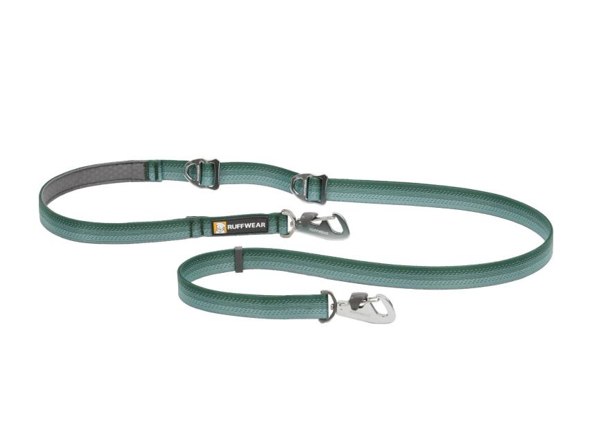 Ruffwear Switchbak™ Hundeleine River Rock Green 1