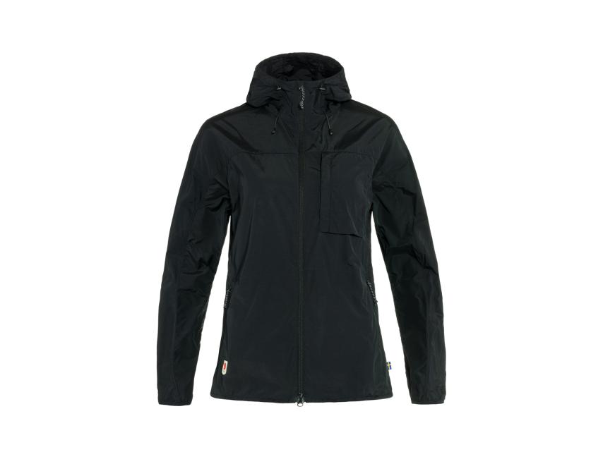 Fjällräven High Coast Damen Windjacke schwarz 1