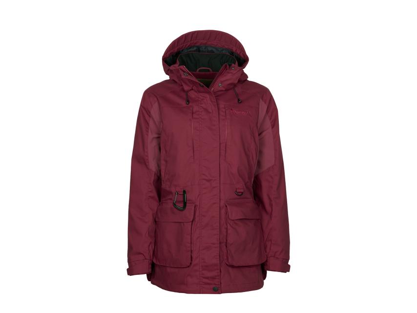 Pinewood DogSports Trainerin Damenjacke Dark Tomato Red 1