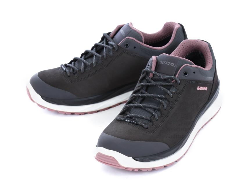 Lowa Malta GTX lo Damenschuh anthrazit/rose 1