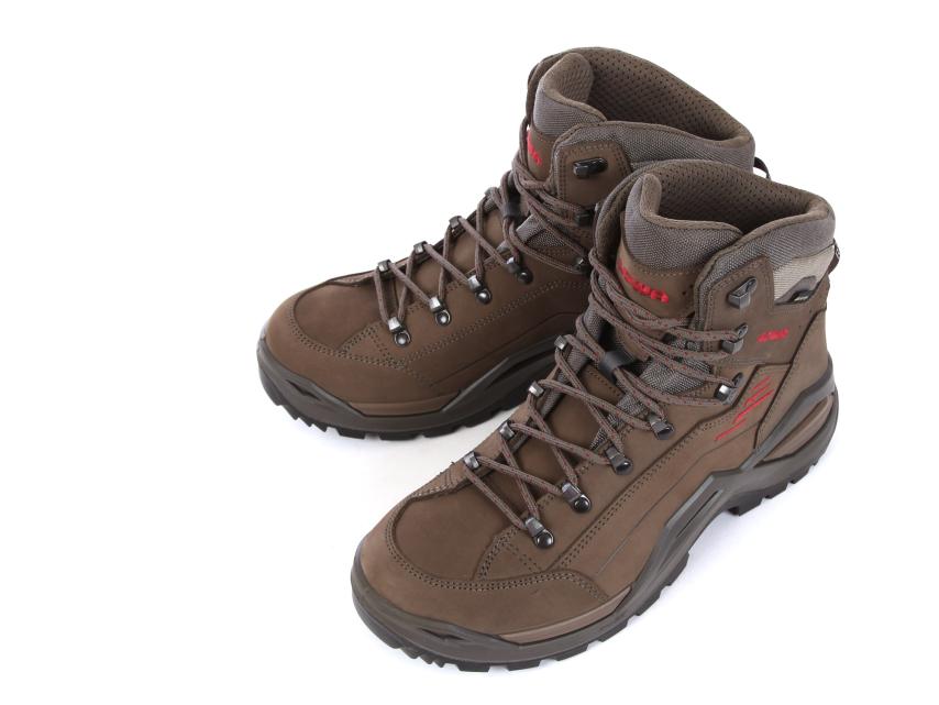 Lowa Renegade EVO GTX® MID Herrenschuh stein/rotholz 1