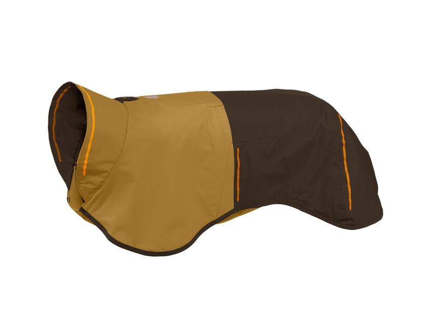 Ruffwear Sun Shower™ Regenmantel für Hunde Earth Brown 1