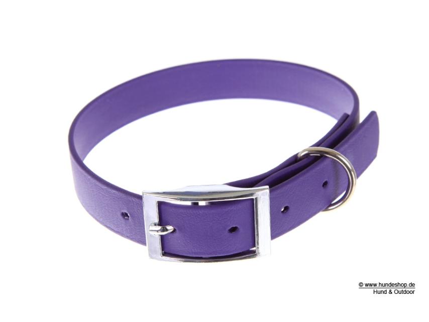 Captain’s Biothane Hundehalsband violett 25mm breit 1