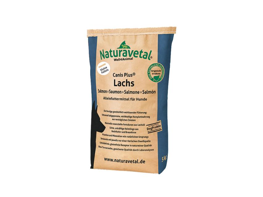 Naturavetal Canis Plus Lachs kleine Pellets 1