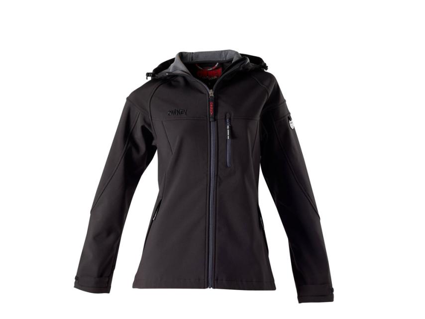 Owney Cerro Softshell Jacke schwarz 1