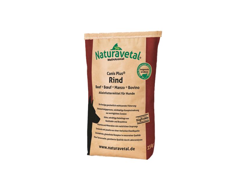 Naturavetal Canis Plus Hundefutter Rind getreidefrei 1