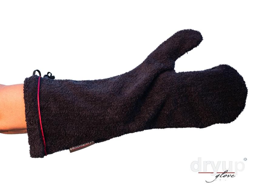 Dryup Glove Frotteehandschuh mit Armschutz 1