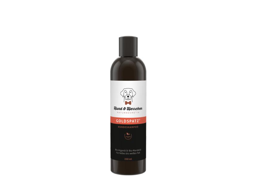 Hundeshampoo Goldspatz® für helles Fell 1