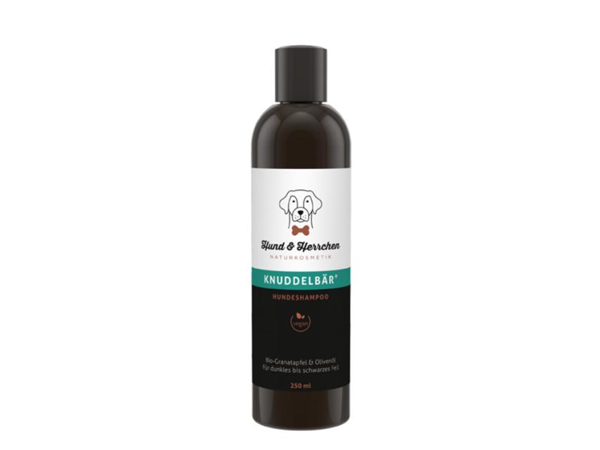 Hundeshampoo Knuddelbär® für dunkles Fell 1