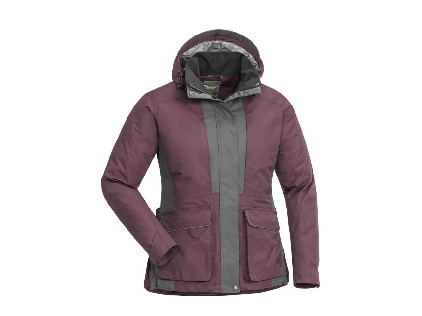 Pinewood® Dog Sports 2.0 Damen Jacke plum/anthrazit 1