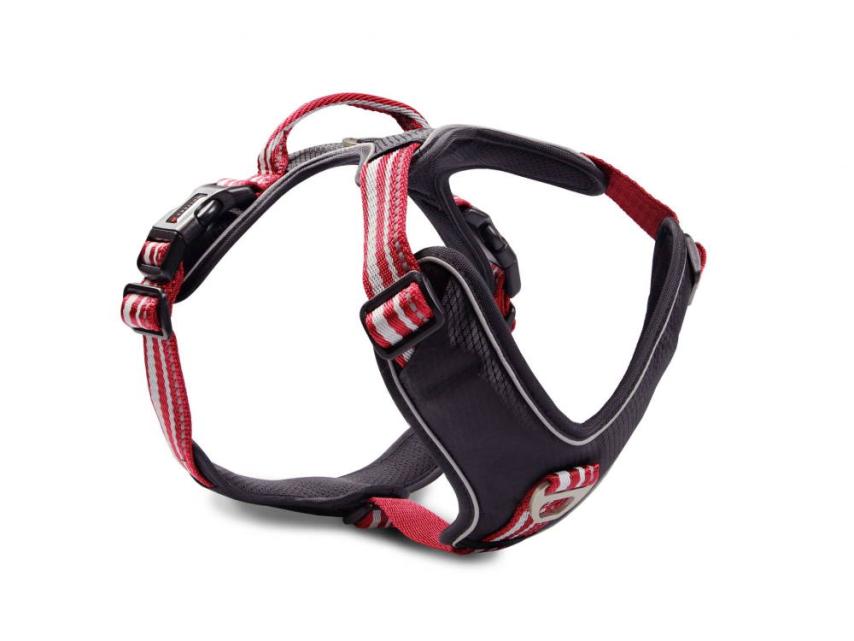 Wolters Active Pro Hundegeschirr rot/schwarz 1