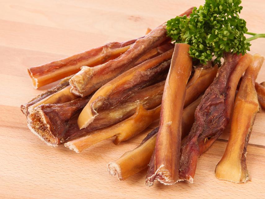 Rinderkopfhaut Sticks für Hunde 1