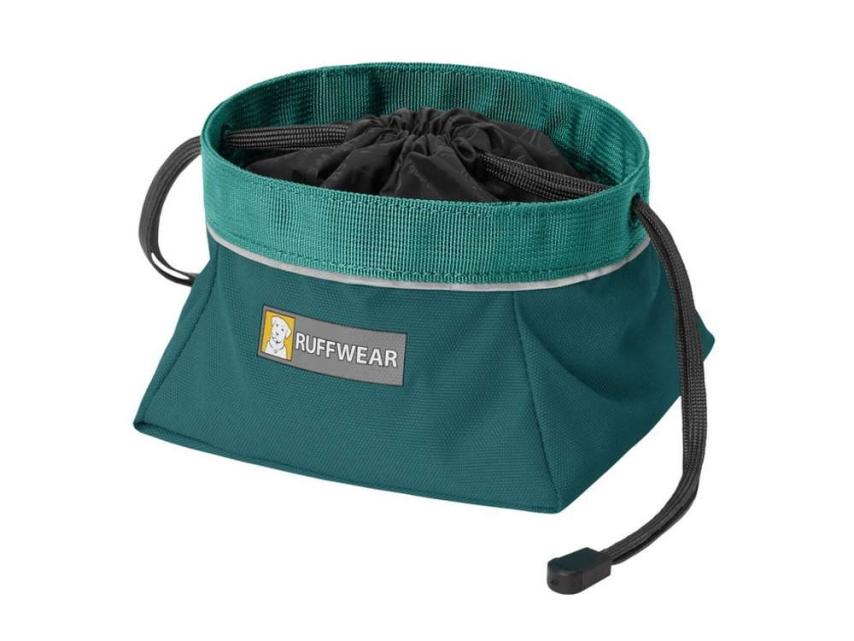 Ruffwear Quencher Cinch Top™ Faltnapf Hundenapf Tumalo Teal 1