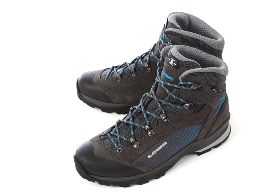 Lowa schmaler Damen-Trekkingschuh Tucana GTX schiefer/türkis 1