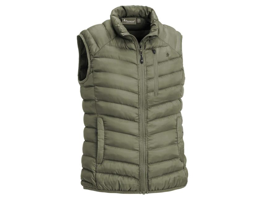 Pinewood Abisko Insulation Damen Weste green 1