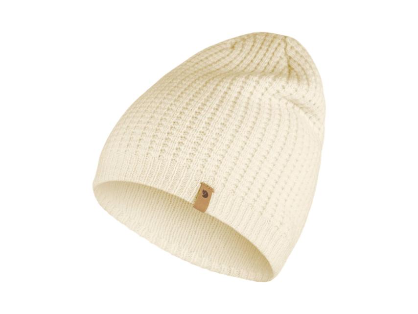 Fjällräven Structure Beanie Strickmütze chalk white 1