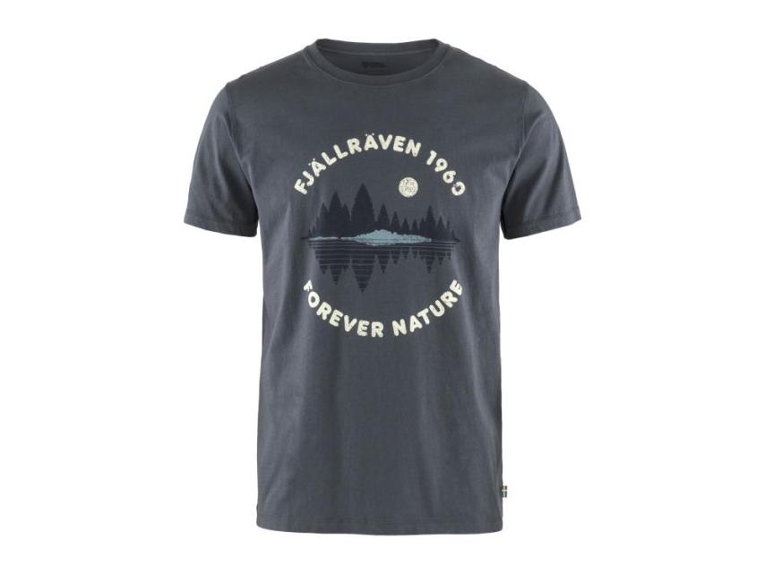 Fjällräven Forest Mirror Herren T-Shirt navy 1