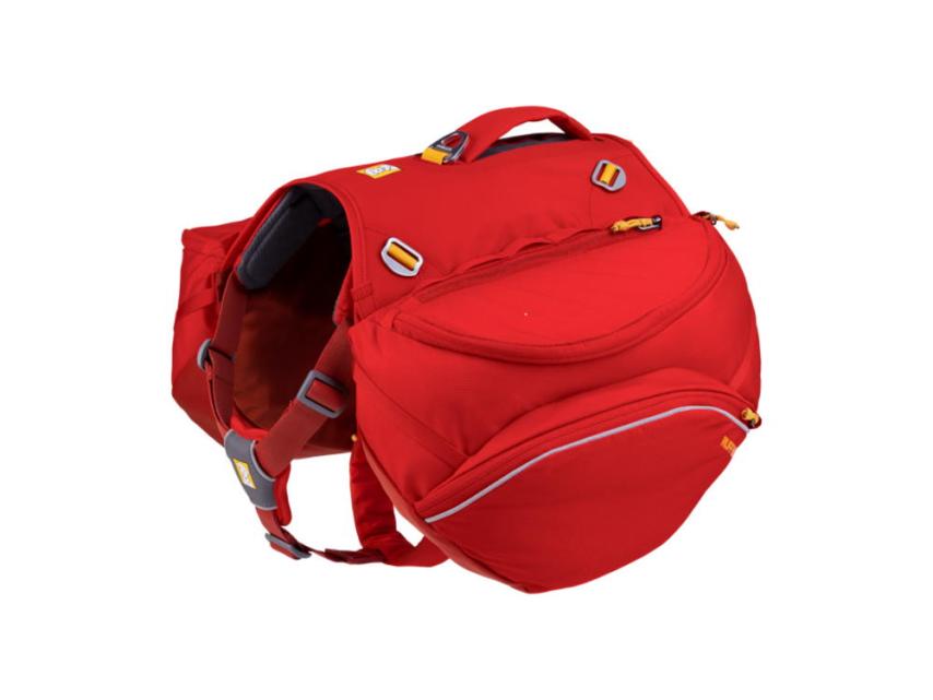 Ruffwear Palisades Pack Hunderucksack Red Sumac 1