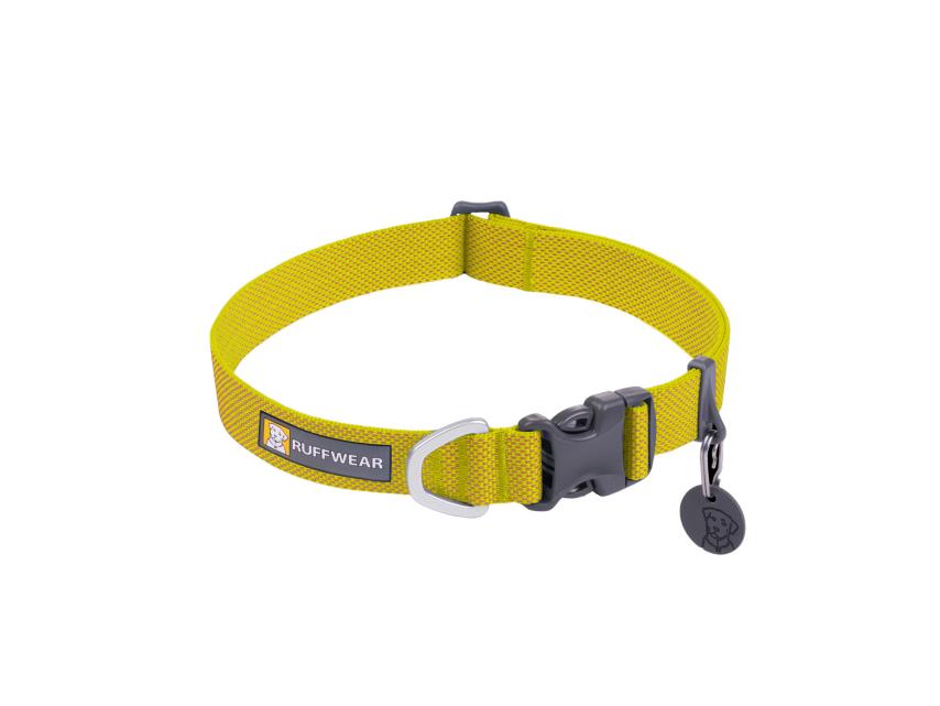 Ruffwear Hi & Light™ leichtes Hundehalsband Lichen Green 1