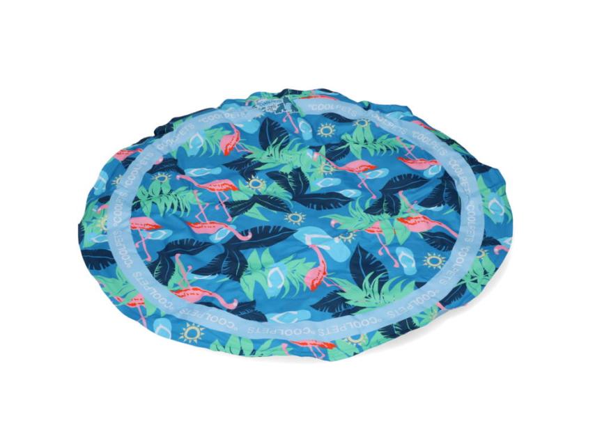 CoolPets Tropical Premium Kühlmatte Flamingo 1