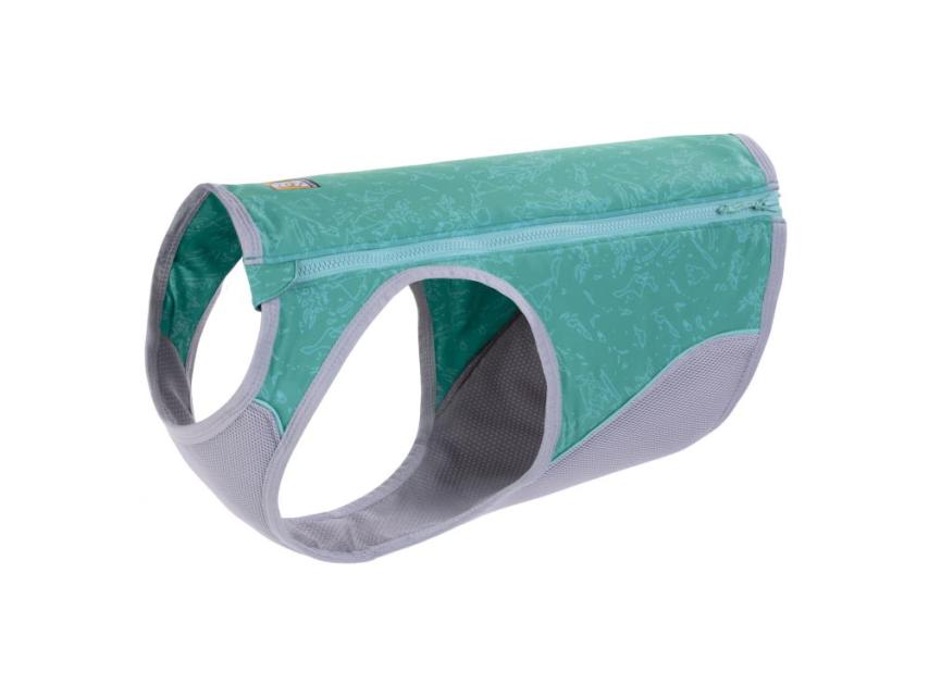 Ruffwear Swamp Cooler Zip Kühlweste für Hunde Aurora Teal 1