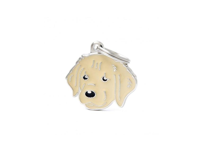 Hundemarke Golden Retriever mit Gravur  1