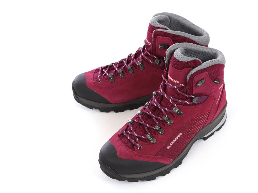 Lowa Damen-Trekkingschuh Tucana GTX bordeaux/rose 1