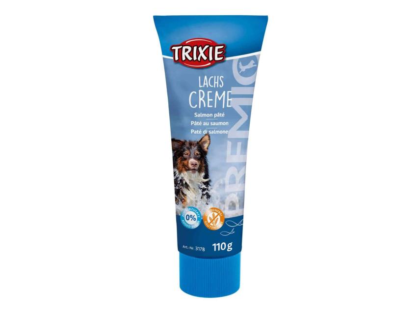 Lachs Creme für Hunde in der Tube 1