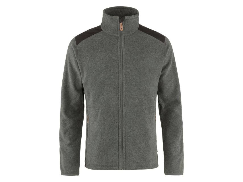 Fjällräven Sten Herren Fleecejacke dark grey 1