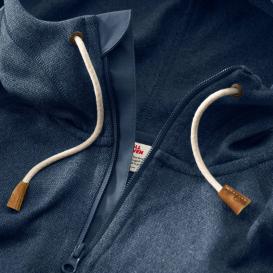 Fjällräven Övik Fleece Hoodie Herrenjacke Navy 10