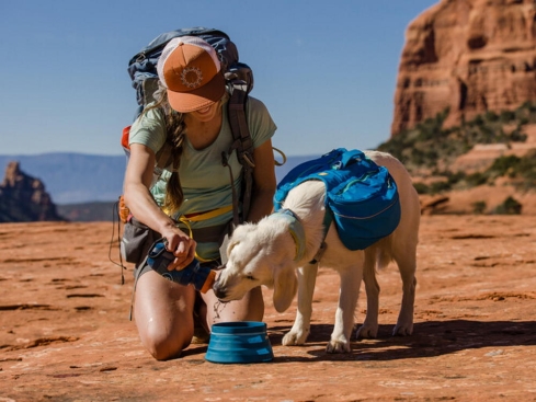 Ruffwear Approach™ Pack Hunderucksack Blue Dusk