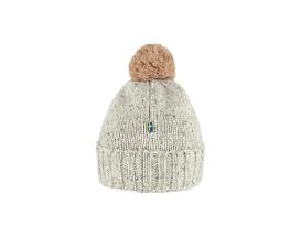 Fjällräven Övik Pom Hat Strickmütze aus Lammwolle chalk white 2