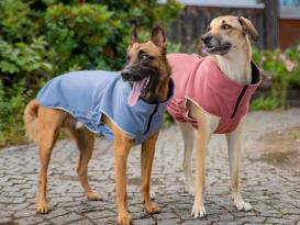 Wolters Hunde-Fleecejacke Casual dunkelrose 2