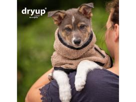 Dryup Cape Hundebademantel Mini coffee 2