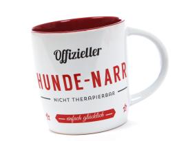 Pfotenschild Keramik-Tasse "Hunde-Narr" 2