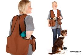 Firedog Dummyweste Hunter canvas braun 2