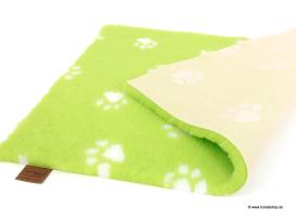 Original Vetbed Isobed SL paw limegreen 100 x 75 cm 2