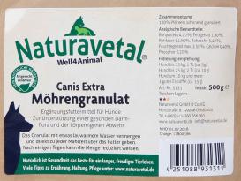 Naturavetal Canis Extra Möhrengranulat 2