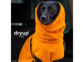 Dryup Cape Hundebademantel clementine 2