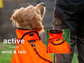 Active Cape Wind & Rain MINI orange 2