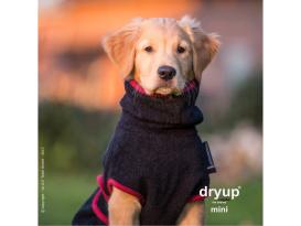 Dryup Cape Hundebademantel Mini schwarz 2