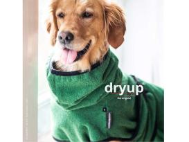 Dryup Cape Hundebademantel dark green 2