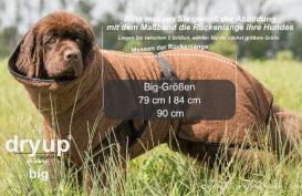 Dryup Cape Hundebademantel BIG braun 2