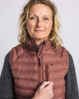 Pinewood Abisko Insulation Damen Weste marron rose 2