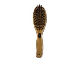 Bamboo Groom 2in1 Hundebürste mit Natur- und Edelstahlborsten 2