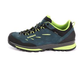 Lowa Delago GTX lo Herrenschuh petrol/limone 2