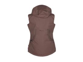 Pinewood Dog Sports Windblocker Damenweste marron rose 2